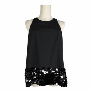 CROSBY by Mollie Burch Sequin Festive Casual Tank Top Sz. Medium